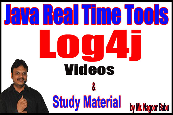 Java Real Time Tools - Log4j